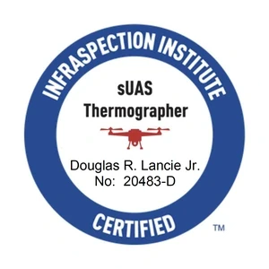 Infraspection Institute Certified Thermographer seal